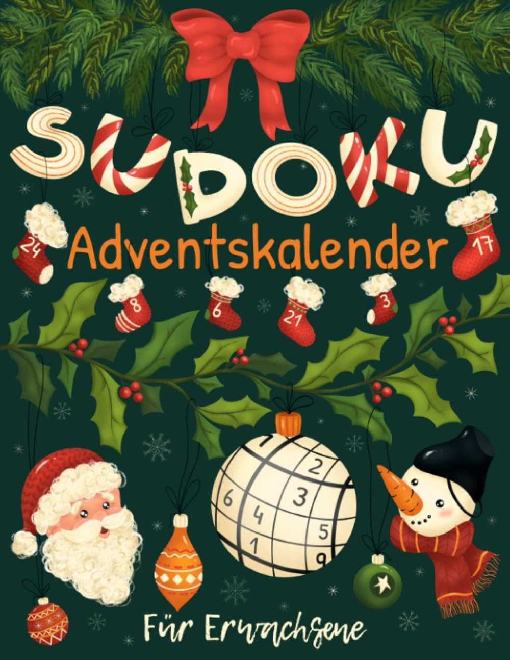 Sudoku Adventskalender: Rätsel Adventskalender für Erwachsene mit 144 Sudokus von Leicht - Schwer (German Edition)