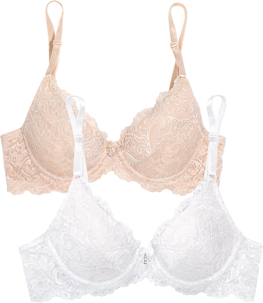 Smart & Sexy Women's Signature Lace Push-up Bra - Perfect for Seeking Effortless Style and Comfort