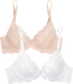 Smart & Sexy Women's Signature Lace Push-up Bra - Perfect for Seeking Effortless Style and Comfort
