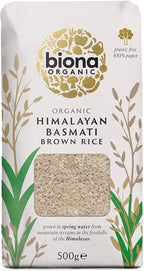 Biona Organic Basmati Brown Rice 500 g (Pack of 3)