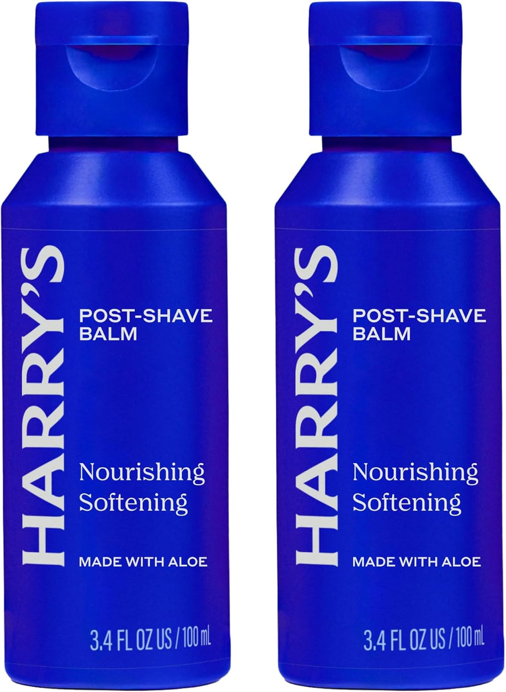 Harry's Post-Shave Balm for Men with Aloe - (2 Pack) 3.4 fl oz - Calms and Soothes Skin After Shaving - TSA Approved Travel Essentials