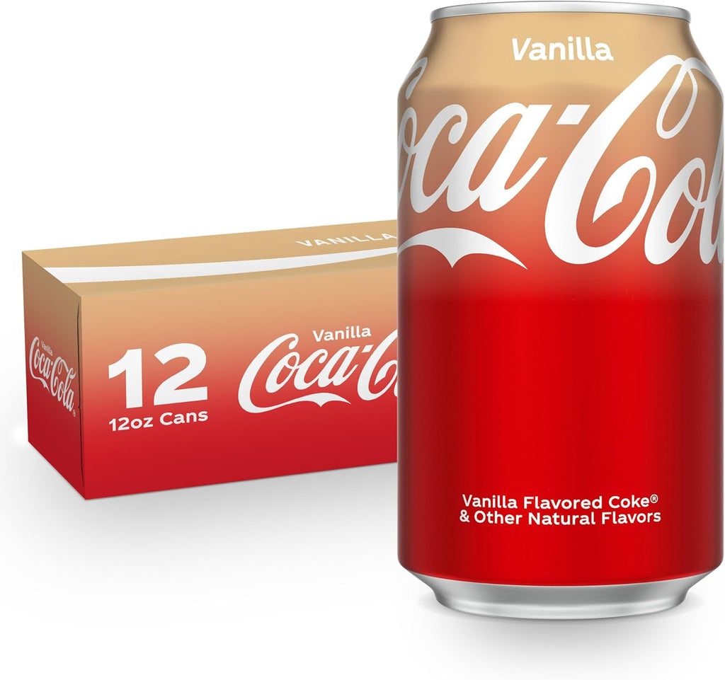Coca-Cola Vanilla, 12 fl oz, 12 Pack