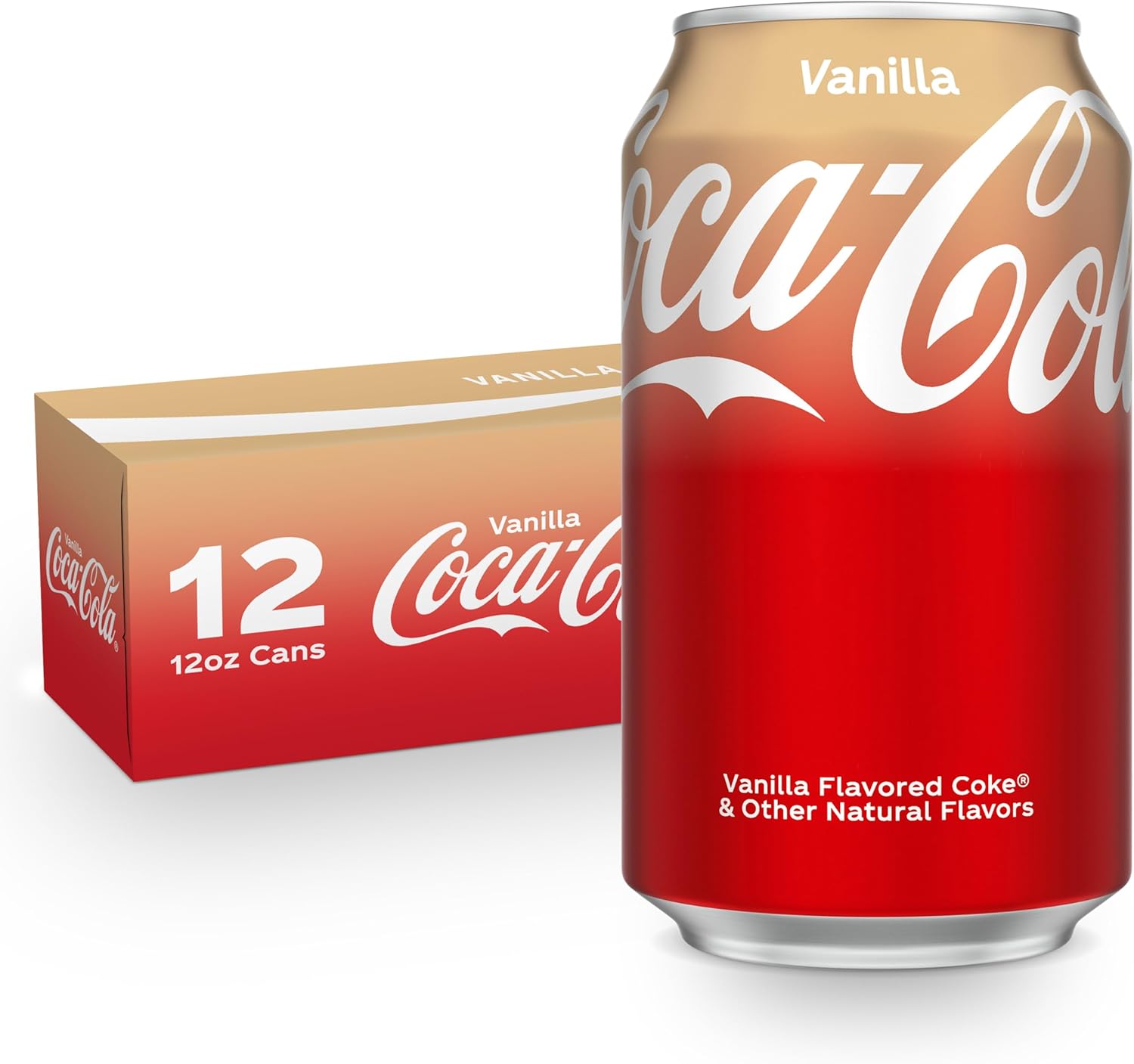 Coca-Cola Vanilla, 12 fl oz, 12 Pack