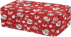 Christmas Santa Hohoho Knee Scooter Cushion Cover, Knee Scooter Pad for Comfort, Memory Foam Cushion Knee Walker Accessories with Removable Cover, 4'' Thick Fits Most Knee Walker Models