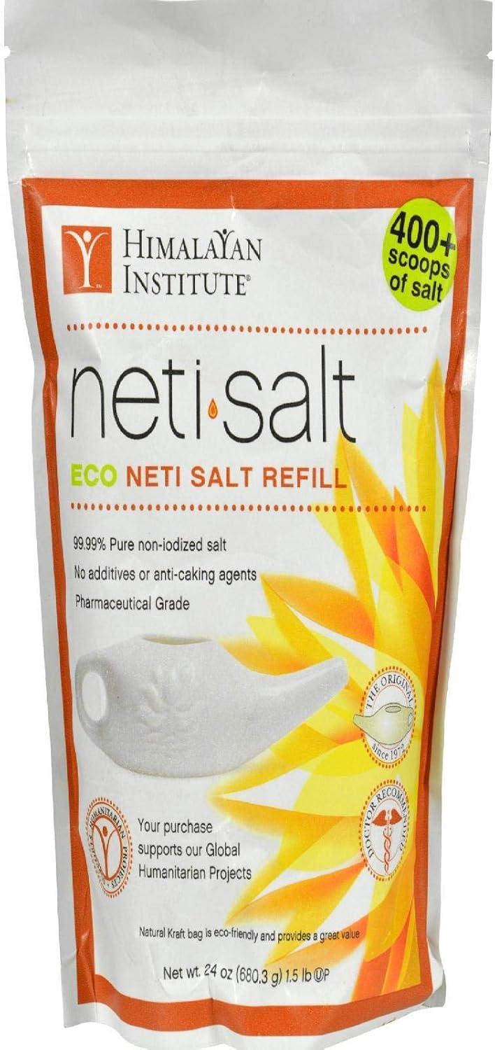 Himalayan Chandra, Neti Salt Bag, 24 Ounce