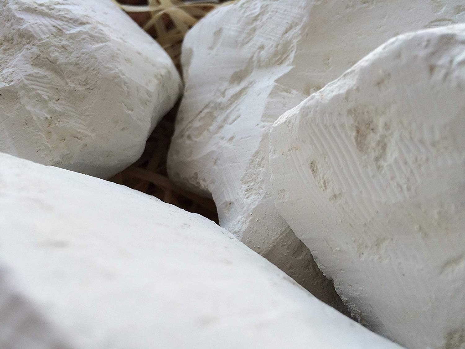 KAMENKA edible Chalk chunks (lump) natural for eating (food), 1 lb (450 g)