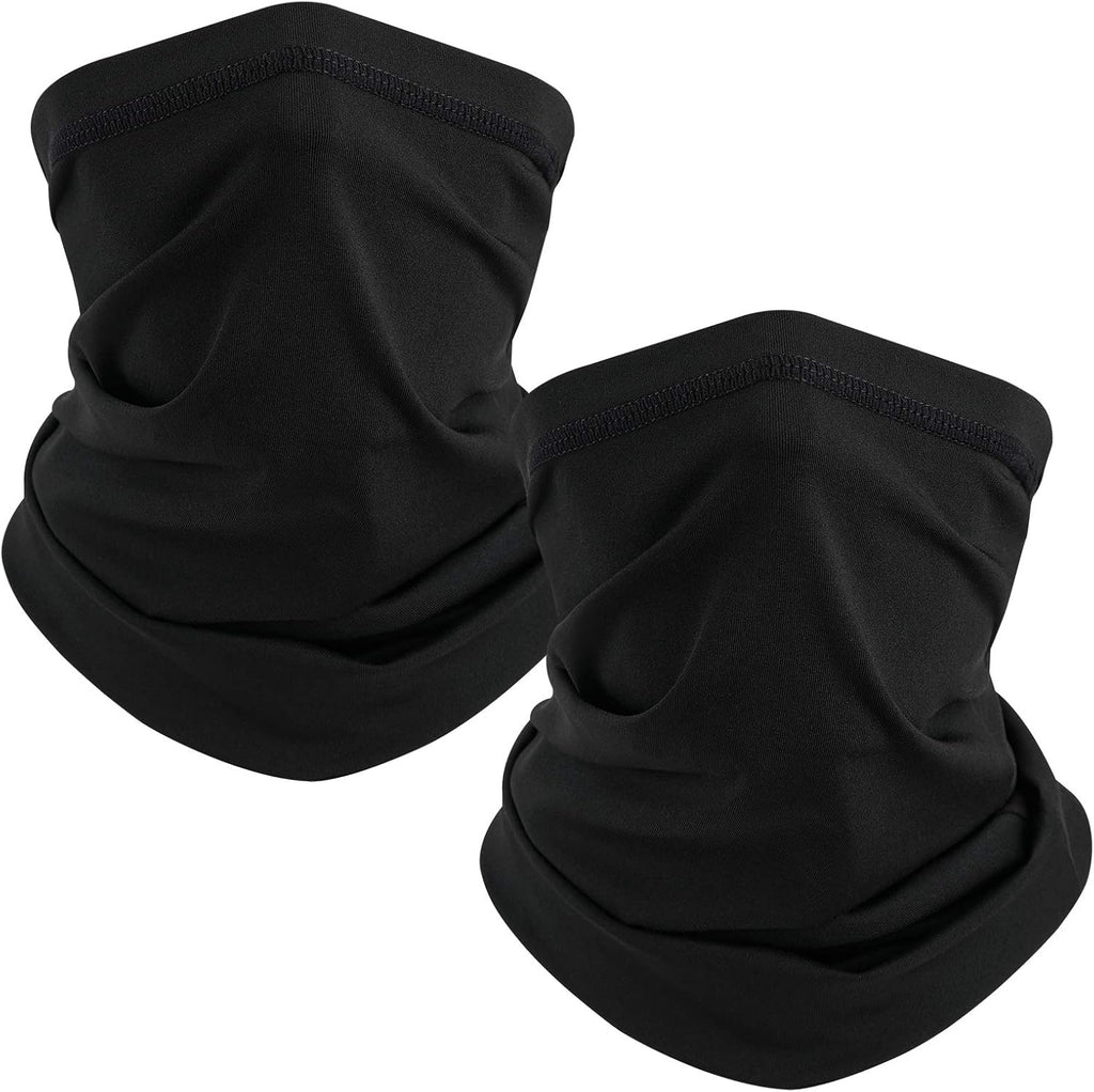 TICONN Neck Gaiter Face Cover Scarf, Neck Warmer Breathable Sun & Wind-proof for Skiing Fishing Hiking Cycling