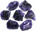 Raw Amethyst Stone Crystals Bulk, Real Gemstones and Crystals, Rocks and Minerals, Healing Crystals, Quartz Crystals and Healing Stones, Cuarzos Originales De Energia Y Piedras(1LB)