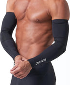 Unisex Active Ax Compression Arm Sleeves (2 Pack) – For Injury Relief, Recovery, Enhanced Performance – Made in USA
