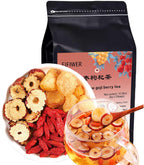 Longan Jujube Wolfberry Fruit Tea 10.58 Ounces, Red Date Longan Goji Berry Tea Combination Tea Bag