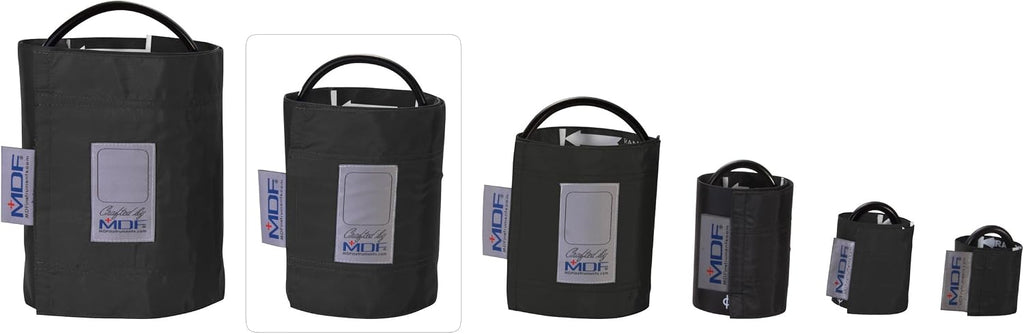 MDF Instruments MDF2080461 MDF Latex-Free Replacement Large Adult Blood Pressure Cuff, Single Tube Color: Black