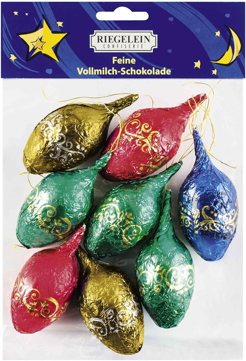 Riegelein Holiday Tree Chocolate Decoration Bag 100g
