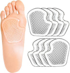 Kimihome Metatarsal Pads 8 Count Gel Cushions, Ball of Foot Cushion Protect and Relieve Metatarsal, Sesamoid, Ball of Foot Pain - 4 Pairs