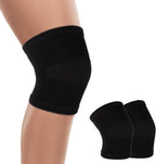 Andibro Kids Knee Sleeve Brace, 1 Pair Knee Compression Sleeve Breathable Children Knees Support Pad Elastic Soft Knees Protectors for Volleyball Football Dance Yoga Tennis Running Cycling Climbing(L)