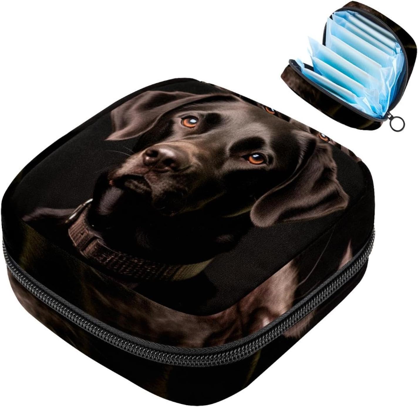Sanitary Napkin Storage Bag,Period Bag,Pad Bag,Black Dog Outdoors,Period Pouch