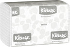 Kleenex® Multifold Paper Towels (01890), 1-Ply, 9.2" x 9.4" sheets, White, (150 Sheets/Pack)