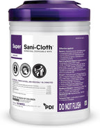 Professional Disposables Surface Disinfectant Super Sani-Cloth Wipes, 160Count