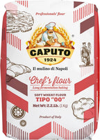 Antimo Caputo Chef's Flour 2.2 LB - Italian Double Zero 00 - Soft Wheat for Pizza Dough, Bread, & Pasta