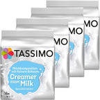 Tassimo Milk Creamer, Pack of 4, 4 x 16 T-Discs