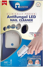 Nail Fungus Light Device for Toenails, Highly Effective Blue Light to Defeat Onychomycosis, Revolutionary Nail Fungus Solution Easy to Use at Home, Elderly White-BOR-B