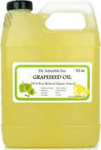 Dr Adorable - 32 oz - Grapeseed Oil - 100% Pure Cold Pressed Organic Natural
