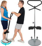 Vive Patient Turner - Turn Transfer Aid for Elderly - Mobility Sit to Stand Device for Transferring from Bed, Seat & Wheelchair - Pivot Disc 360 Degree Rotation w/Handle - Standing Aids & Supports