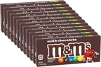 M&M'S Milk Chocolate Candy Movie Theater Box, 3.10 Ounce (Pack of 12)