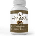 Pure Original Ingredients Maitake Mushroom Extract, (100 Capsules) Always Pure, No Additives Or Fillers, Lab Verified