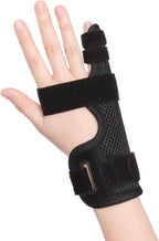 Pinky Finger Splint, Finger Splint for Pinky, Broken Finger, Trigger Finger, Metacarpal Splint Hand Brace, Little Finger Brace for Tendonnitis, Pain Relief, Fits for Left & Right Hand(L)