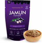 Herb Essential Pure Jamun Powder 50g (1.76 Ounce), Syzygium Cumini Seed Powder, No Color & Filler, Raw & Additive-Free, Indian BlackBerry for Traditional Use-50g (Pack of 1)
