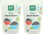 365 by Whole Foods Market, Organic Black Beans, 16 Ounce (Pack of 2)