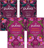Pukka Tea Bags, Organic (Elderberry and Echinacea, & Night Time Berry) (2ea / 20ct) (Variety Pack)