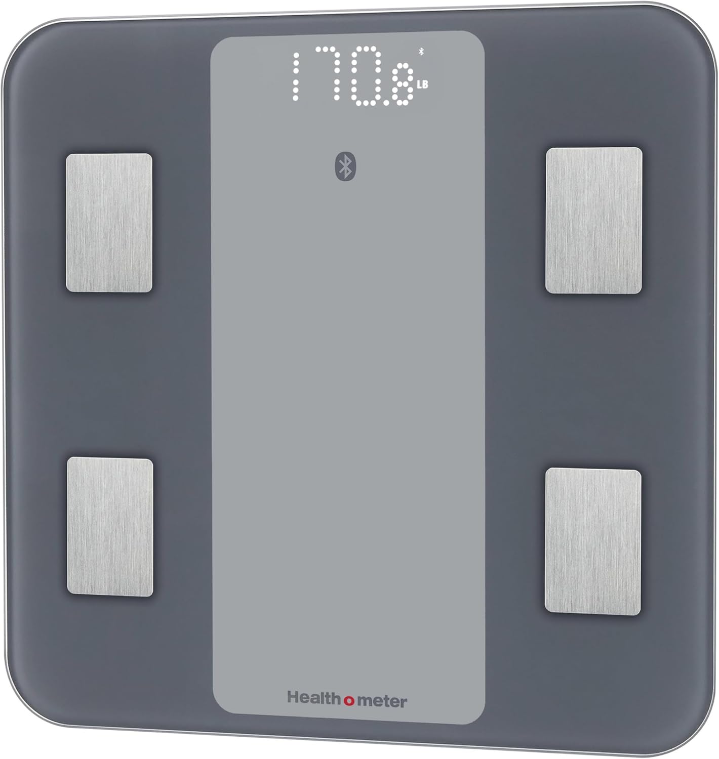 Health o meter Bluetooth Digital Bathroom Scale with Smart Connectivity BMI & Body Fat Tracking 440 lb Capacity for Multiple Users