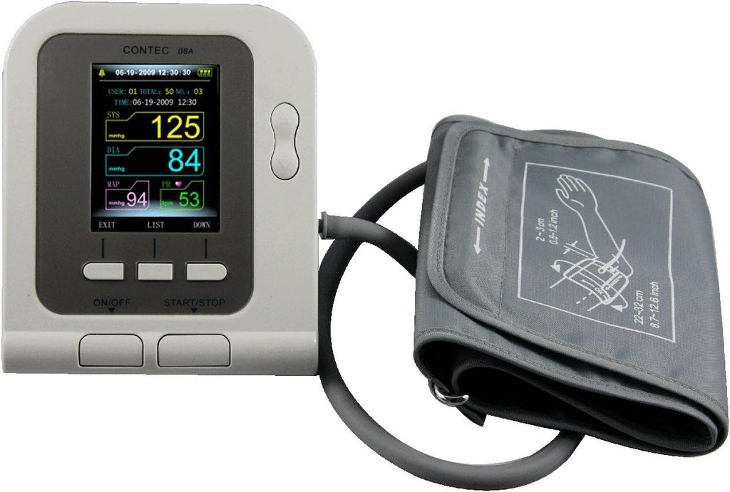 Contec CONTEC08A Model 08A Digital NIBP Ambulatory Blood Pressure Monitor with PC Software