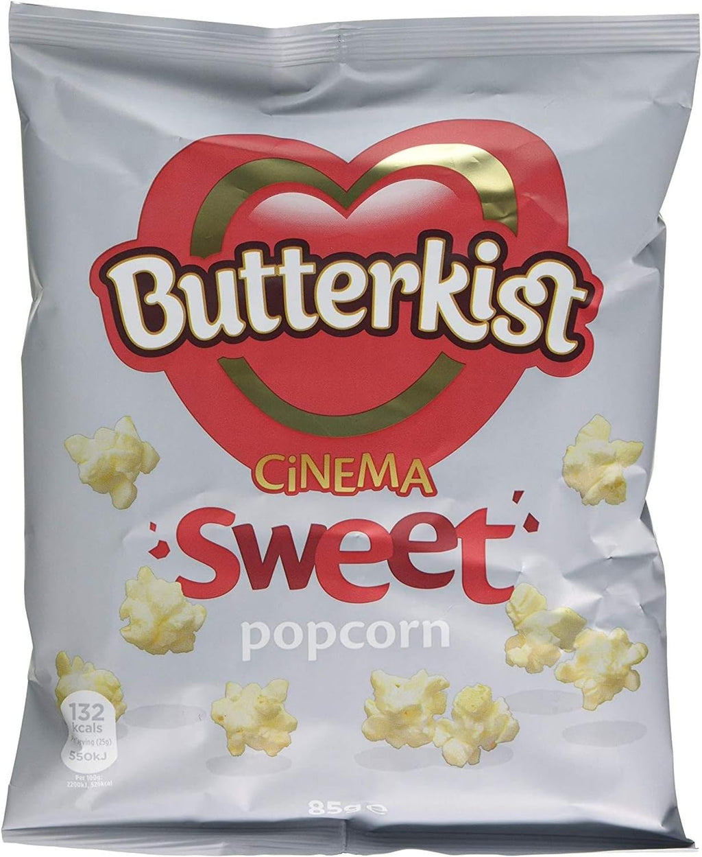 Butterkist Cinema Sweet Popcorn - 85g - Pack of 6