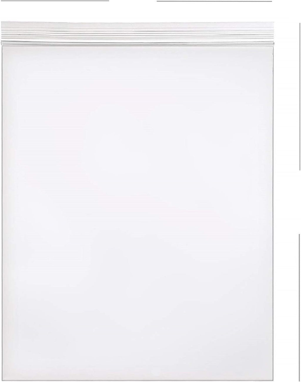 AM-Ink 200-Pcs 6x9 Poly Self Sealing Storage Reclosable Resealable Clear Plastic Bags 2 MIL
