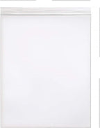 AM-Ink 200-Pcs 6x9 Poly Self Sealing Storage Reclosable Resealable Clear Plastic Bags 2 MIL