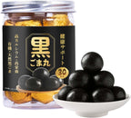 LIVEEN Black Sesame Ball Handmade10.6oz (30 counts) | Black sesame Snacks | Black Rice Honey Walnuts Almonds | Hair Support | 30 counts [300g]