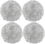 Robot Vacuum Cleaner Wet Mop, Compatible For Hobot， 168 188 Window Clean Mop Cloth Weeper Vacuum Cleaner Parts(4pcs)
