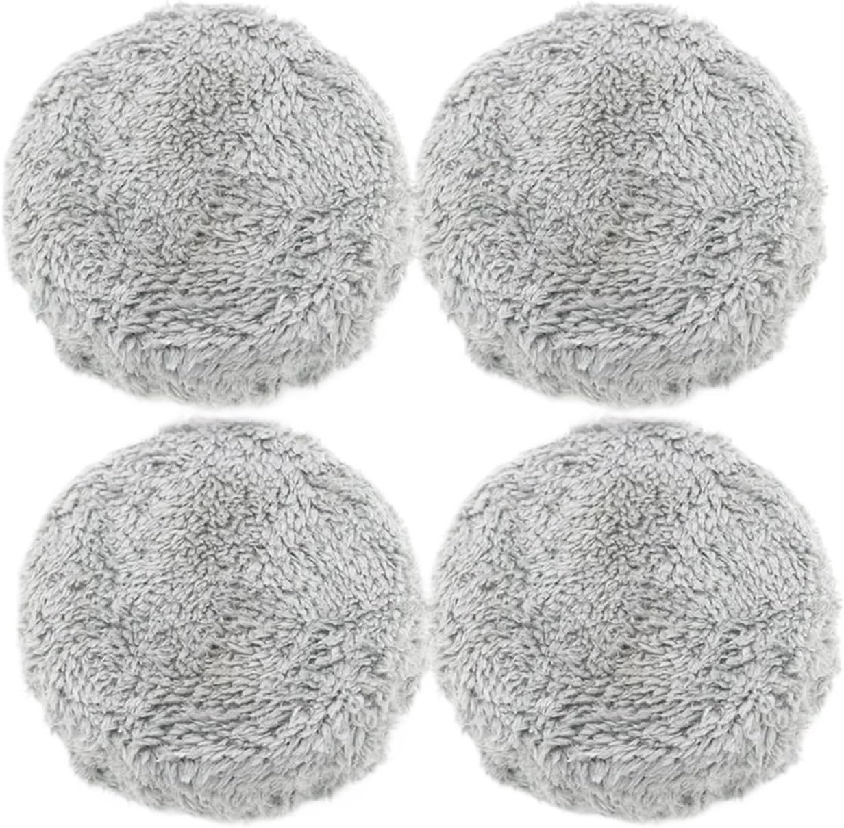 Robot Vacuum Cleaner Wet Mop, Compatible For Hobot， 168 188 Window Clean Mop Cloth Weeper Vacuum Cleaner Parts(4pcs)