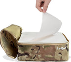 LaSyL Super Absorbent Commode Pads - 100 Count Wholesale Value Pack - for Camping Portable Toilet Bags, Commodes Liners Disposable, Bed Pan, Potty Chair-Leak Proof