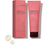 Inner Thigh Firming Cream, Body Tightening Cream for Thighs, Legs & Butt, Helps Smooth the Look of Cellulite & Crepey Skin, Lightweight Fast-Absorbing Moisturizer, Korean Skincare, 4.22 Fl Oz