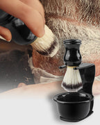 Men's Shaving Kit, Facial Cleaning Bowl, Beard Brush, Razor Stand, Beard Care