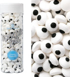 Sweets Indeed Bulk Candy Eyeballs, 300 Edible Eyes, Christmas Sprinkles, Perfect for Cake Decorations, Baking, Ice Cream, Cookies, Cupcake Topper 4.3 ounces