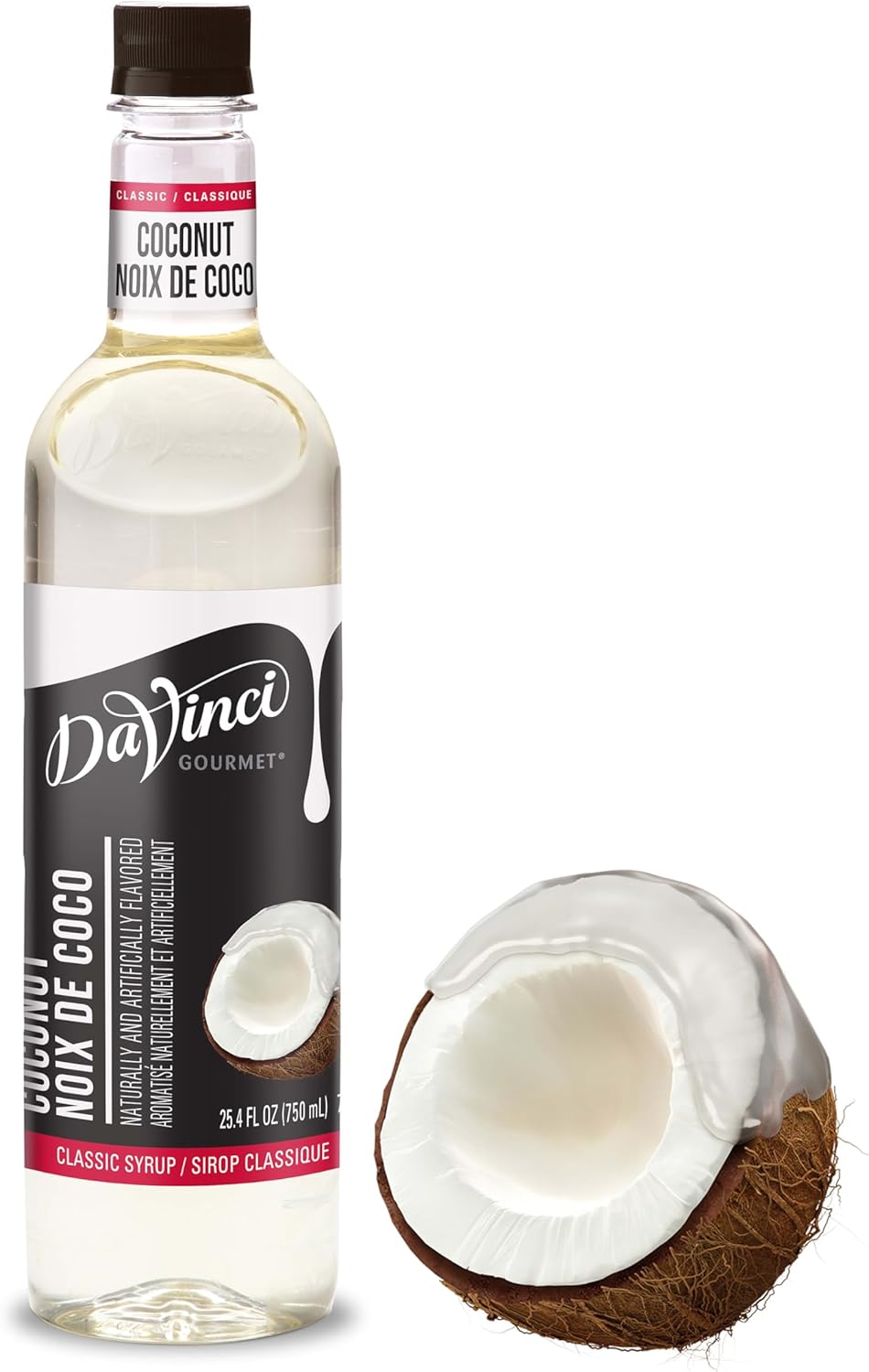 DaVinci Gourmet Classic Coconut Syrup, 25.4 Fluid Ounces (Pack of 1)