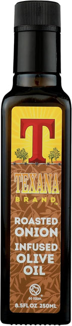 Texana Brand Roasted Onion Infused Olive Oil, 250ml (8.5oz)
