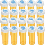 Empty Plastic Medicine Pill Bottles with Child Resistant Caps, 6 Dram Small Prescription Medicine Containers Travel Pill Vials Clear Pill Case Organizers (20 Pack)