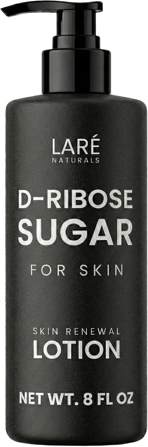 Ribose Sugar for Skin - Ribose Cream - D-Ribose - Working Hands Cream - Lightweight Moisturizer with D-Ribose & Vitamin E - 8 fl oz - Unscented