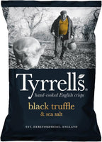 Tyrrells Black Truffle & Sea Salt 150g