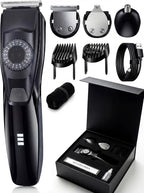 40 Precisions Electric Beard Trimmer for Men, Mens Grooming Trimmer for Beard, Mustache, Face and Ear Hair, Multi-Series Clipper, Waterproof, USB C Charging, Soft Pouch, Wide Blade, Gift Box